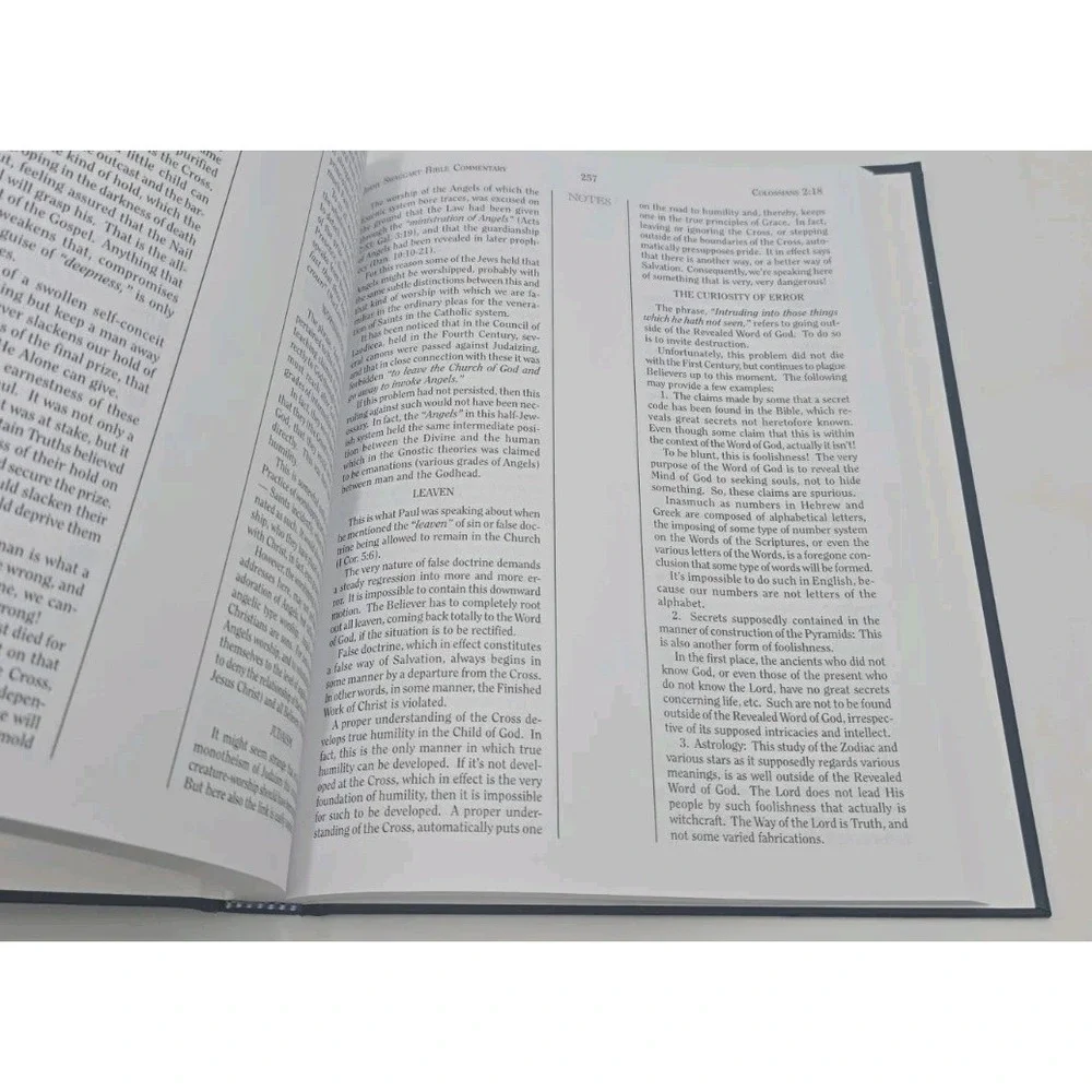 Jimmy Swaggart Bible Commentary Colossians Study Reference Christian Book